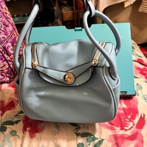 Cute little blue bag